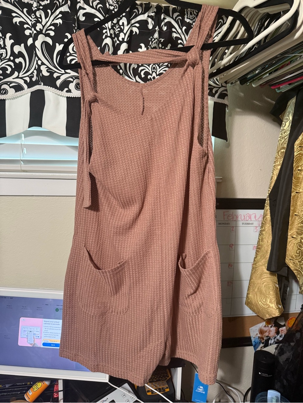 Waffle romper